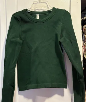 Aritzia Dark green long sleeve thumbnail 1