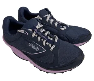 Teva Trail Running Hiking Shoes Womens 9 Navy Purple Lightweight Size 9‎ F10013L thumbnail 1
