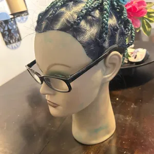 Black Rectangular Glasses Readers 3.25 unisex thumbnail 3