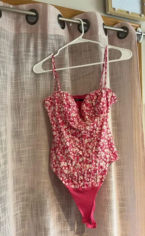 ZARA Pink Bodysuit thumbnail 2
