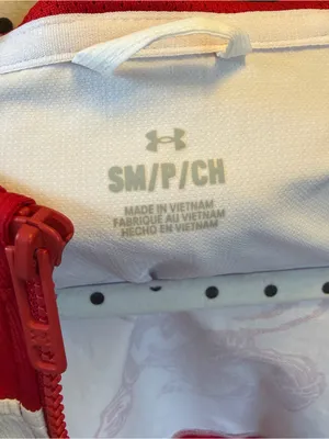 Under Armour Red/White Wisconsin Badgers Game Day Full-Zip Jacket thumbnail 9