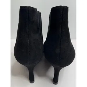 Journee‎ Chelsea Black Pointed Toe Kitten Heel Ankle Boots Booties Size 6 WIDE thumbnail 7