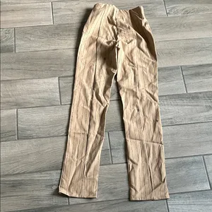 I.AM.GIA Tan Striped Dress Pants thumbnail 5