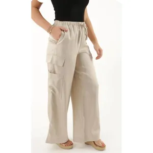 Z Supply Renegade Wide Leg‎ Cargo Pants NEW size Medium thumbnail 2