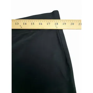 Eileen Fisher Straight Wide Leg Jersey Pants Women's Large‎ Black Stretch #YZ3-4 thumbnail 5
