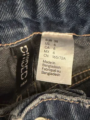 H&M Divided High Waist Wide Leg Ankle Jeans - 6 thumbnail 11