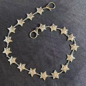 Star Pants Chain for Men Women,Jeans Chain,Keys Chain,Biker Wallet Chain,Streetwear Punk Hip Hop Unisex Style thumbnail 2