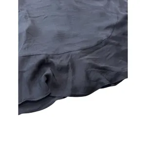 Express Black Ruffle Square Neck Wrap Mini Dress Womens Large NWT Tie Waist thumbnail 10