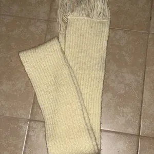 Scarf Beige Ribbed Unisex‎ thumbnail 4