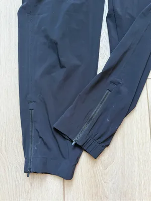 Athleta Brooklyn Heights Jogger Pants with Zippers Black Size 12 thumbnail 8
