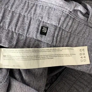 Marika Wide Leg Lounge Pants Womens Small Purple‎ Heathered High Rise Pockets thumbnail 6