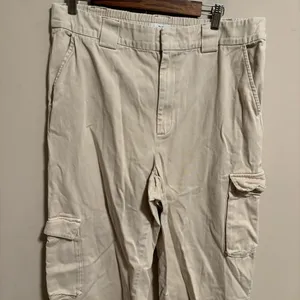 Wilfred TNA ARITZIA Cargo Pants Flax Beige Tan- Size XL thumbnail 6