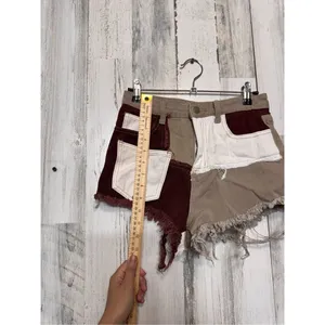 High waisted brown shorts size XS Tan thumbnail 5