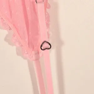 NWT Free People Heart to Heart Mini Slip in Pink Size Large thumbnail 11