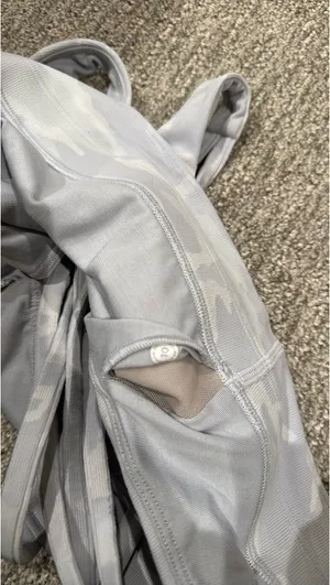 Lululemon white and grey camo sports bra thumbnail 3
