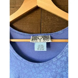 American-vintage Women's Blue and Purple Dress thumbnail 8