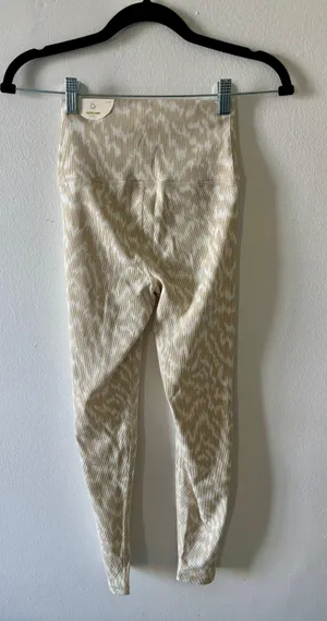 Aerie Ribbed Tie Dye 7/8 Leggings thumbnail 1