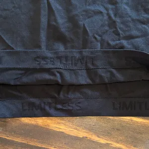 Athleta small limitless tank twist back black thumbnail 3