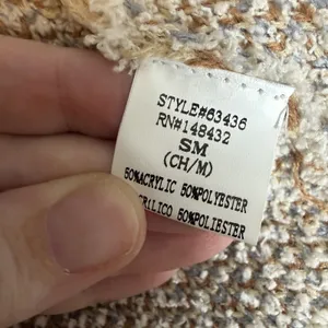 Magnolia Boutique Womens Size Small Cream Southwestern Open Front Cardigan Boho thumbnail 5