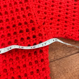 NEW A New Day Women's Crochet Button-Front Cardigan A New Day Red Size Small thumbnail 8