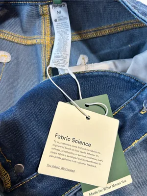 Halara Flex Wide Leg Blue Denim Jeans thumbnail 3