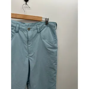 North Face Baby‎ Blue Capri Cropped Nylon Pants Outdoors Hiking Nature Women 14 thumbnail 5