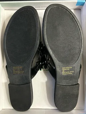Sugar Finesse Women’s Black Daisy Floral Thong Sandals SZ 9 BNIB thumbnail 9