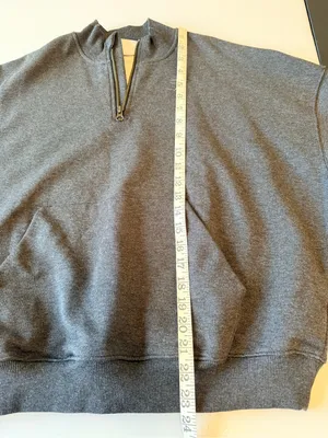 Gymshark REST DAY sweats 1/2 zip pullover sweatshirt size S, NWOT thumbnail 5