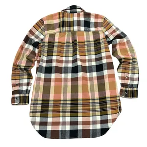 Madewell Plaid Flannel Shirt Button Long Sleeve Dark Academia Indie Sleaze thumbnail 4