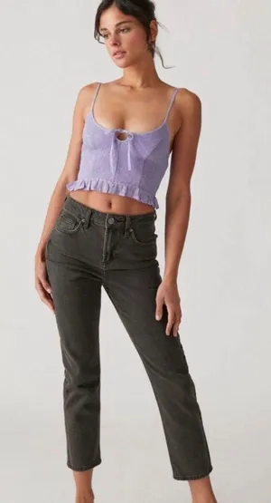 urban outfitter tank top purple small thumbnail 4