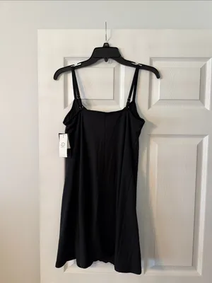 GILY HICKS Black Active Dress with Thin Straps adjustable brand new size L thumbnail 5