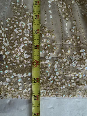 Southern Fried Chics sheer overlay glitter mini dress XL sparkly feminine party thumbnail 15