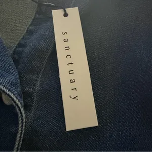 Sanctuary Denim‎ Trucker Jacket XL NWT thumbnail 4