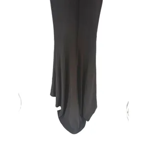 Nookie One Shoulder Gown Maxi Dress M Black High Slit Formal Prom Homecoming thumbnail 12