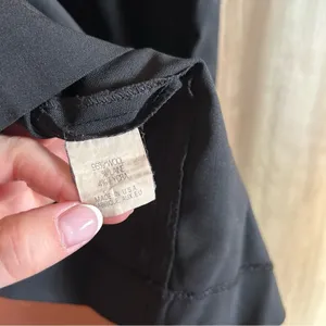 Theory Sleeveless Stretch Wool Sheath Little Black Dress Mini Classic Size‎ 2 thumbnail 6