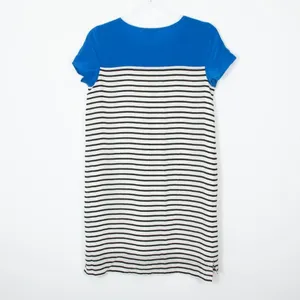 Joie‎ Momsen Short Sleeve Striped Silk Shift Dress Womens Size XS thumbnail 9