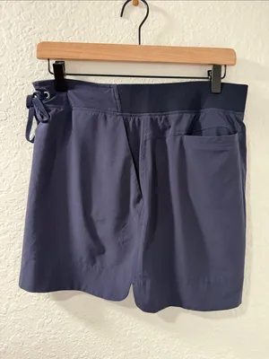 ATHLETA Navy Blue Athletic Skort w Mesh Shorts Size 6 thumbnail 8