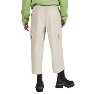 Lululemon Light Utilitech Cargo Pocket High-Rise‎ Crop Pants Natural Ivory Sz 30 thumbnail 2