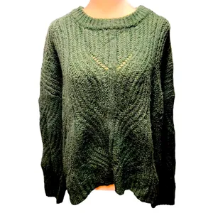 Madewell Charley Crewneck Sweater Forest Green Size M thumbnail 2