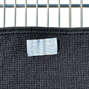 Liz Claiborne Black‎ Fringe Shawl thumbnail 3