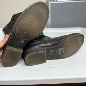 Lucky brand black‎ tall riding boots size 7.5 thumbnail 4