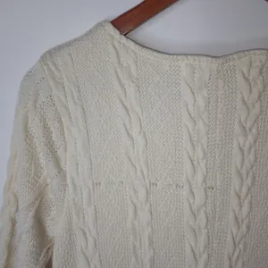 Reborn L Lagenlook Creme Vanilla Sweater Dress L thumbnail 9