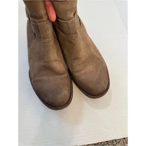Born Brown Leather Distressed Ankle Boots Womens 8 Boho Fall Chunky Lug Casual thumbnail 10