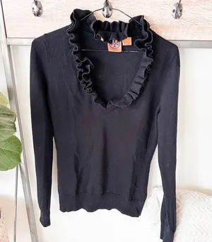 Tory Burch v neck thumbnail 1