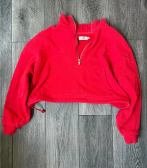 Set Active Cropped Quarter-Zip sweatshirt  thumbnail 1
