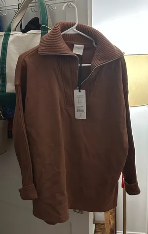Varley Owens halfzip sweater thumbnail 1