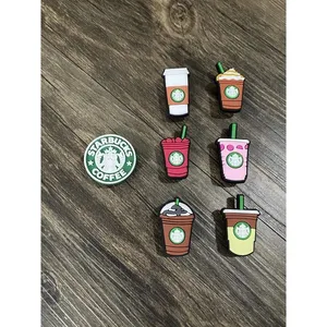Starbucks Coffee Drinks Charm For Crocs Shoe Charms - 7 Pieces thumbnail 1