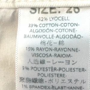 Free People Skinny Jeans High Rise‎ Stretch Denim White Slim Fit Womens 26 thumbnail 5