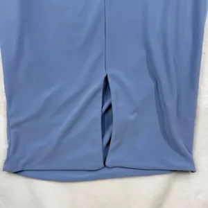 Club L London Katarine Powder Blue Asymmetric Knot Maternity Midi Dress Sz 8 NEW thumbnail 13