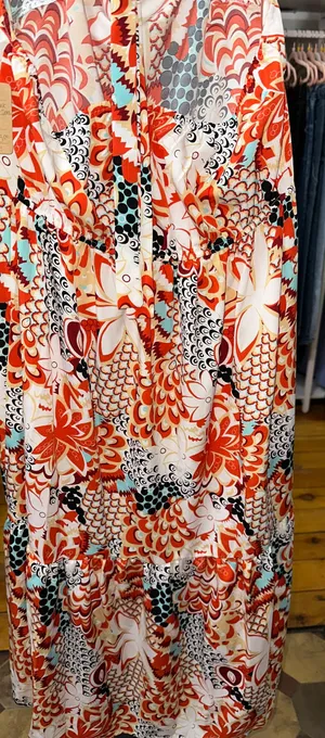 Boutique Boho Floral Halter Sundress thumbnail 7